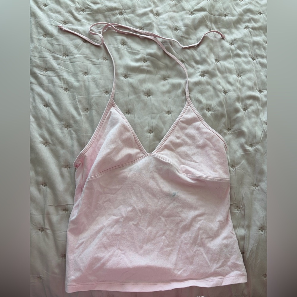 Aritzia Soft Pink Homestretch Top